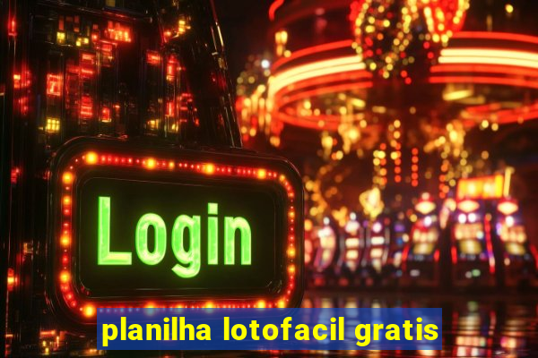 planilha lotofacil gratis